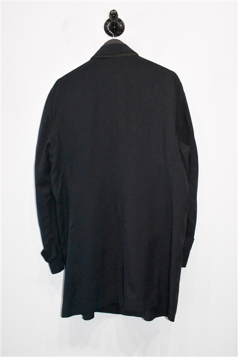 Navy Eleventy Car Coat, size M