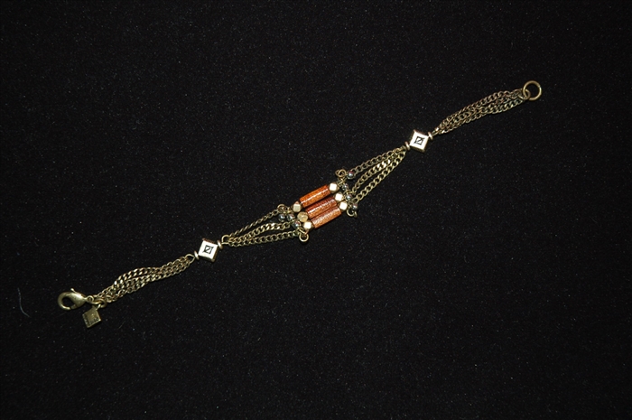 Brass Jenny Bird Bracelet, size O/S