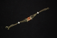 Brass Jenny Bird Bracelet, size O/S