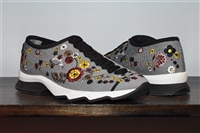 Floral Fendi Slip-On Sneaker, size 8