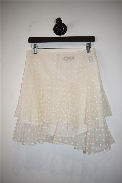 Antique White Isabel Marant A-Line Skirt, size 6