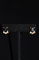Gold Nina Ricci - Vintage Earrings, size O/S