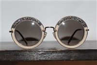Taupe Miu Miu Sunglasses, size O/S