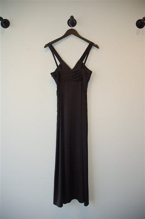 Satin Black BCBG Maxazria Evening Dress, size 0