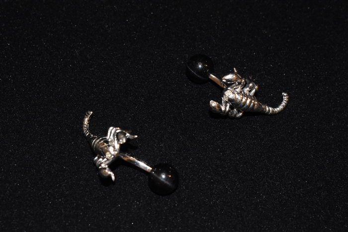 Stainless Steel Tateossian Cufflinks, size O/S