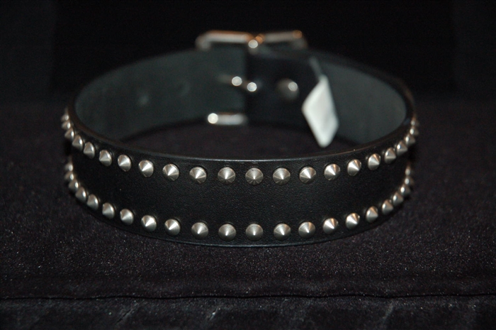 Black Leather Junya Watanabe Choker, size O/S