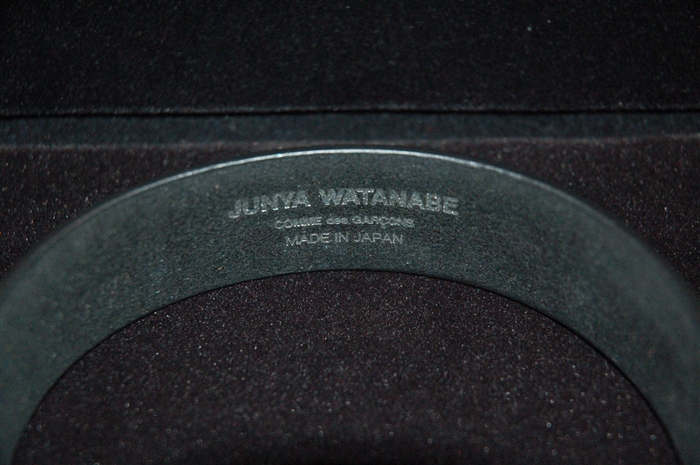 Black Leather Junya Watanabe Choker, size O/S