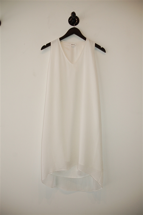 Bright White Helmut Lang Shift Dress, size M