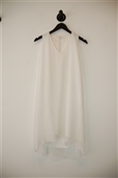 Bright White Helmut Lang Shift Dress, size M