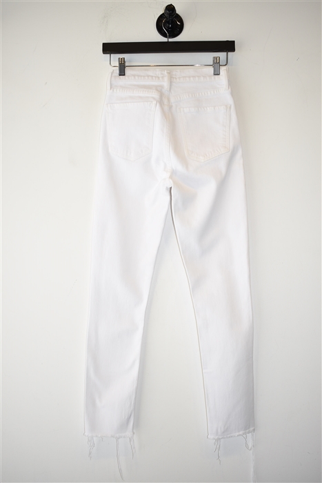 Bright White Agolde Skinny Jean, size 24