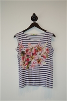 Navy & White Stella McCartney Sleeveless, size 0