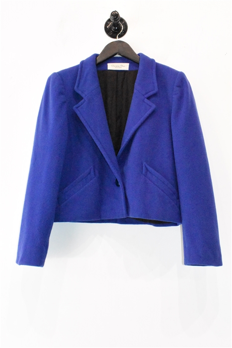 Royal Blue Christian Dior - Vintage Blazer, size S