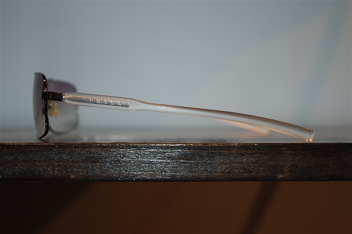 Gunmetal Prada Sunglasses, size O/S