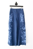 Evening Blue Johnny Was Wide-Leg Trousers, size 2