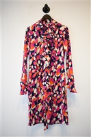 Abstract Pattern Diane von Furstenberg Shirt Dress, size 4