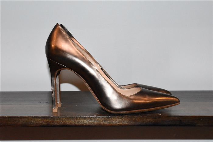 Bronze Manolo Blahnik Pumps, size 8.5