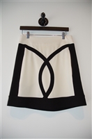 Cream Pink Tartan Pencil Skirt, size 4