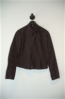 Basic Black Comrags Zippered Top, size M