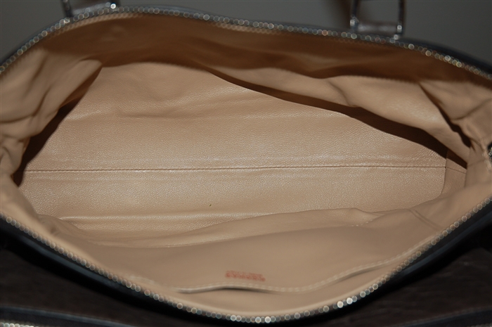 Dark Slate Rochas Satchel, size M