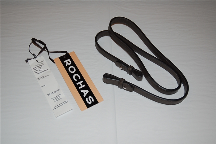 Dark Slate Rochas Satchel, size M