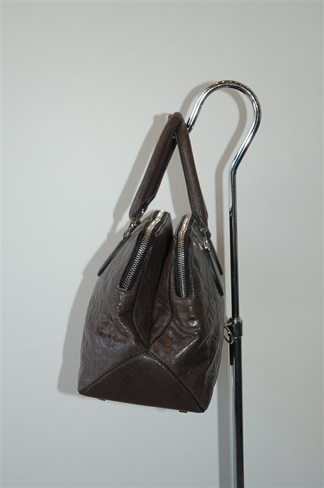 Dark Slate Rochas Satchel, size M