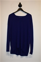 Royal Blue Marc Cain Pullover, size M