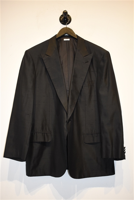 Basic Black Brioni Cocktail Jacket, size 46