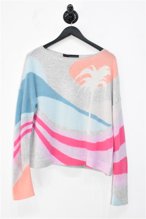 Abstract Pattern 360Cashmere Cashmere Sweater, size M