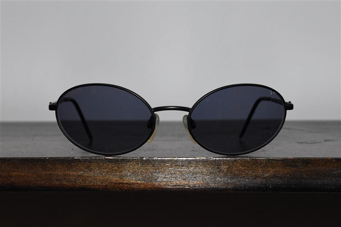 Matte Black Chanel Sunglasses, size O/S