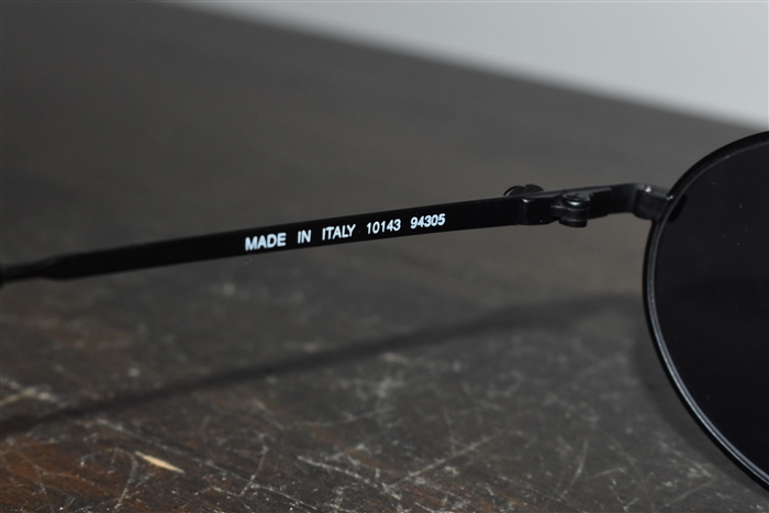 Matte Black Chanel Sunglasses, size O/S