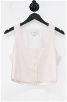 Pale Pink DL1961 Cropped Top, size S