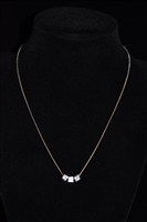 Silver Courreges - Vintage Necklace, size O/S