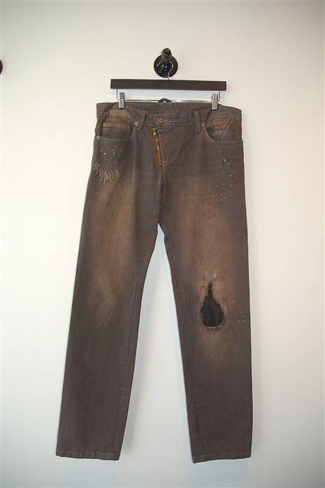 Faded Brown D&G - Dolce & Gabbana Denim, size 36