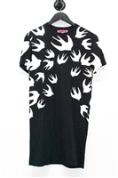 Black McQ T-Shirt Dress, size XS