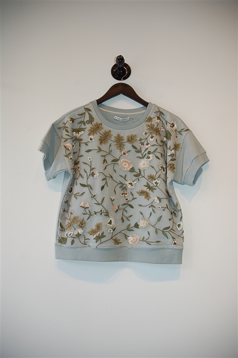Aqua Alice + Olivia Sweatshirt, size M