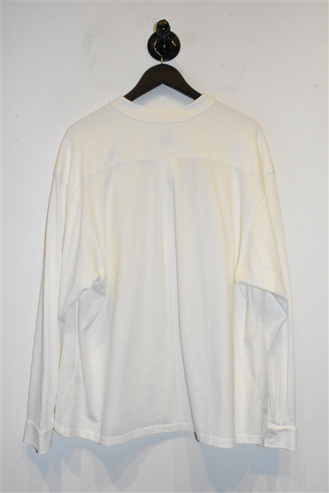 Soft White NSF Button Shirt, size S
