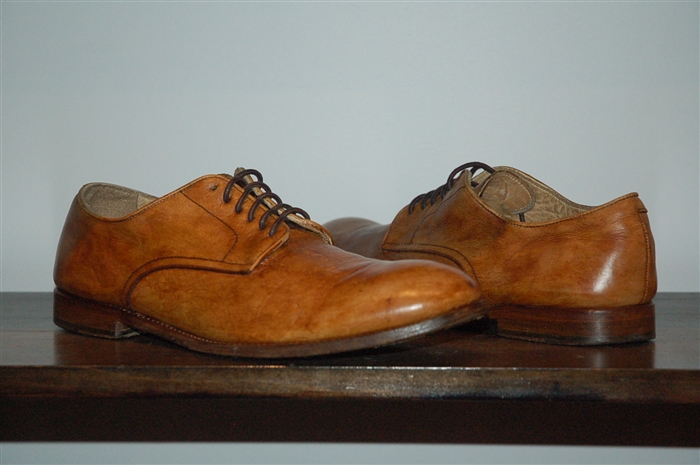 Burnished Brown Paul Smith Derby, size 11