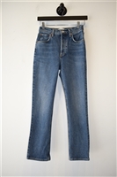 Denim Blue Agolde Skinny Jean, size 24