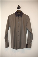 Carbon Prada Button Shirt, size S