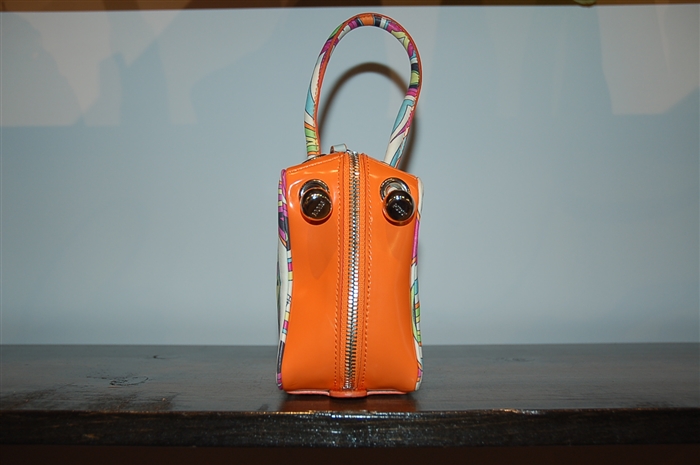 Geometric Emilio Pucci Clutch, size M