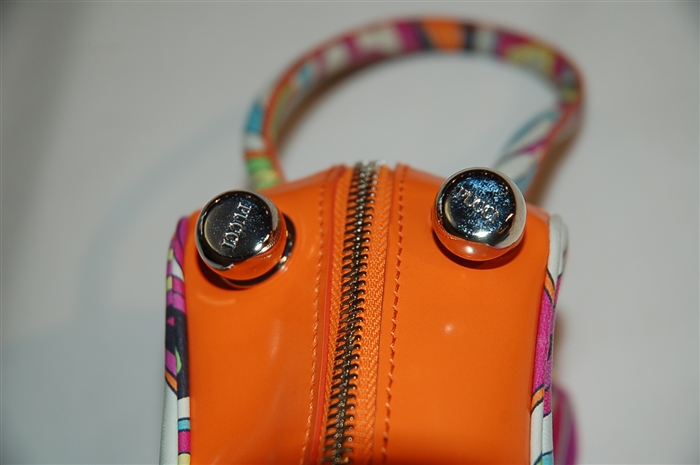 Geometric Emilio Pucci Clutch, size M
