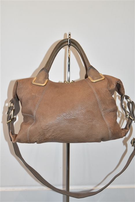 Sand Stuart Weitzman Satchel, size M