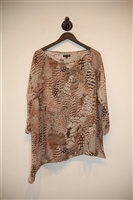 Animal Print Rag & Bone Tunic, size S