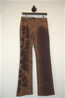Mixed Browns Just Cavalli Boot-Cut Jean, size 29