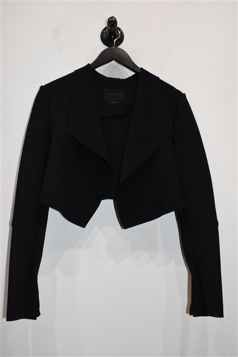 Basic Black Marie Saint Pierre Cropped Jacket, size M