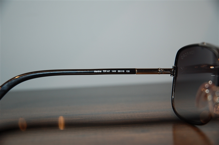 Shiny Black Tom Ford Sunglasses, size O/S