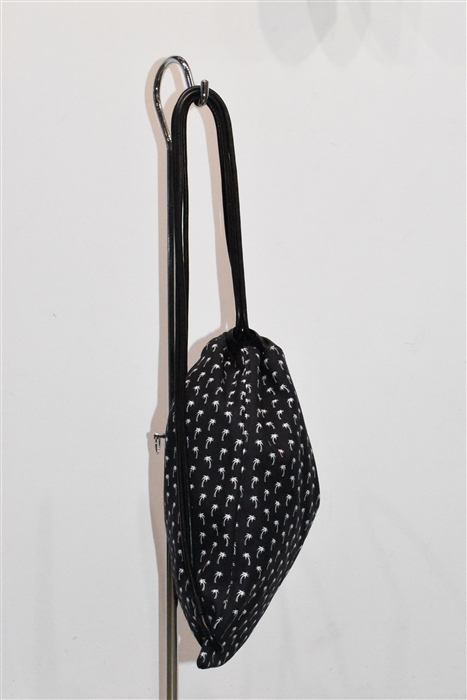 Black & White Saint Laurent Backpack, size O/S