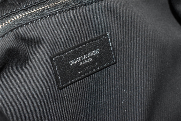 Black & White Saint Laurent Backpack, size O/S