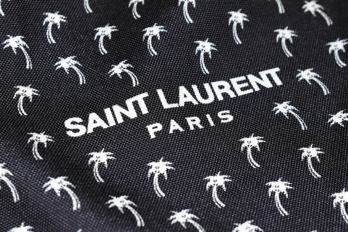 Black & White Saint Laurent Backpack, size O/S