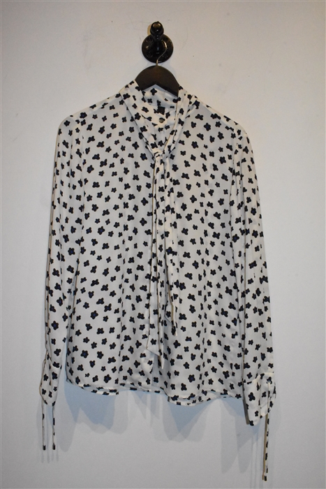 Floral Marc Cain Button Blouse, size M